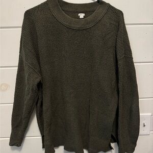 Aerie Olive Green Sweater